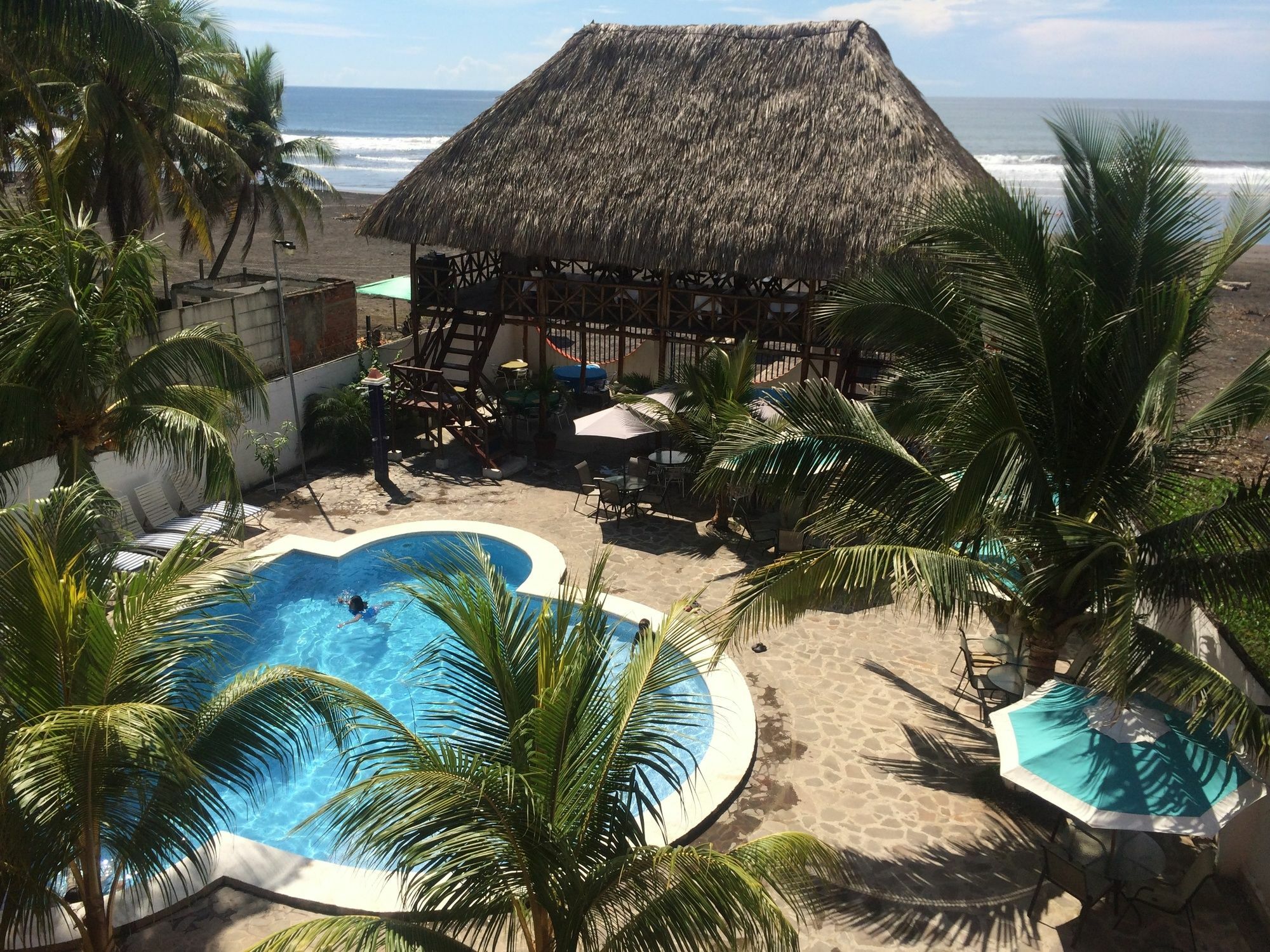 Sabas Beach Resort Ла-Либертад Экстерьер фото